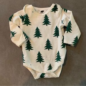 Monica and Andy Christmas Tree Onesie